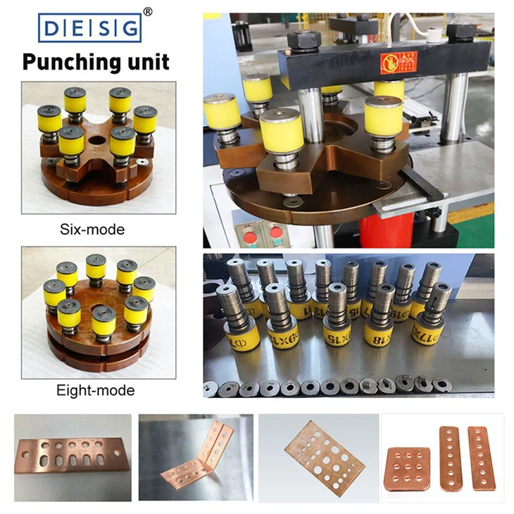 Copper Busbar punch Machine